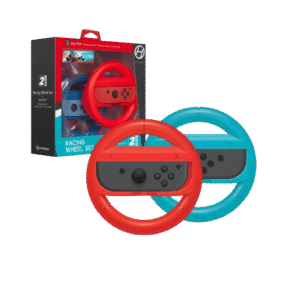 Hyperkin Racing Wheel Set 2 Pack For Joy-Con - Blue/Red