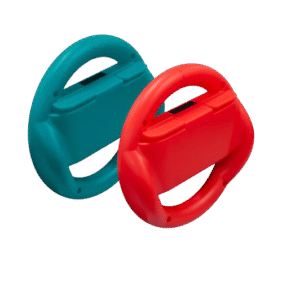 Hyperkin Racing Wheel Set 2 Pack For Joy-Con - Blue/Red - Image 3