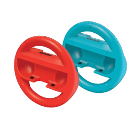 Hyperkin Racing Wheel Set 2 Pack For Joy-Con - Blue/Red - Image 2