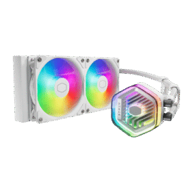 Cooler Master MasterLiquid 240 Atmos ARGB White