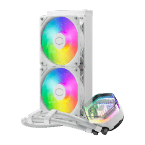 Cooler Master MasterLiquid 240 Atmos ARGB White - Image 2