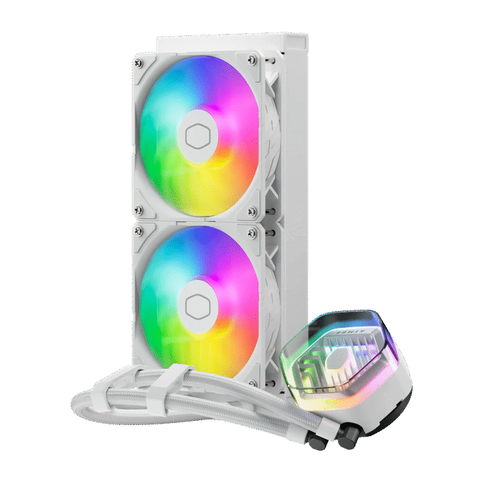 Cooler Master MasterLiquid 240 Atmos ARGB White - Image 2