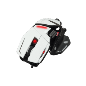 Mad Catz R.A.T. 8+ Wired Gaming Mouse - White - Image 2