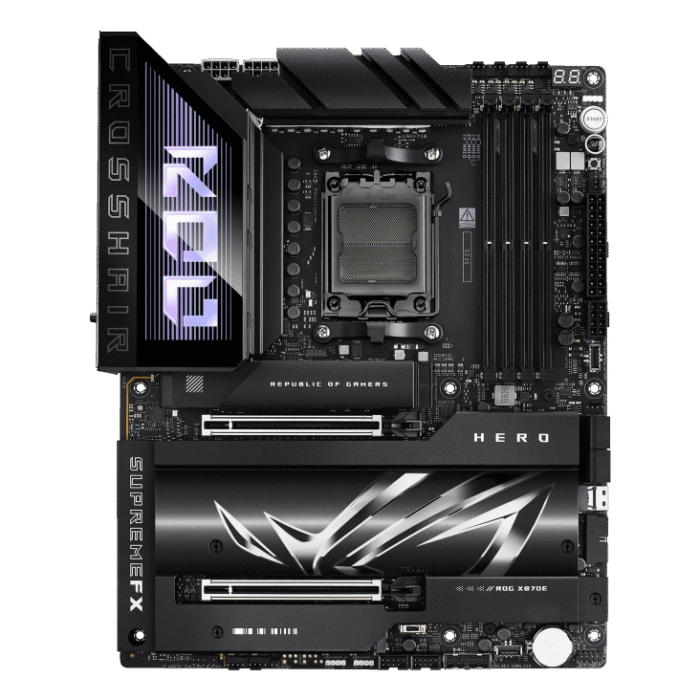 Asus ROG CROSSHAIR X870E HERO AM5 Motherboard - Image 2