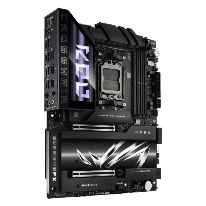 Asus ROG CROSSHAIR X870E HERO AM5 Motherboard - Image 3