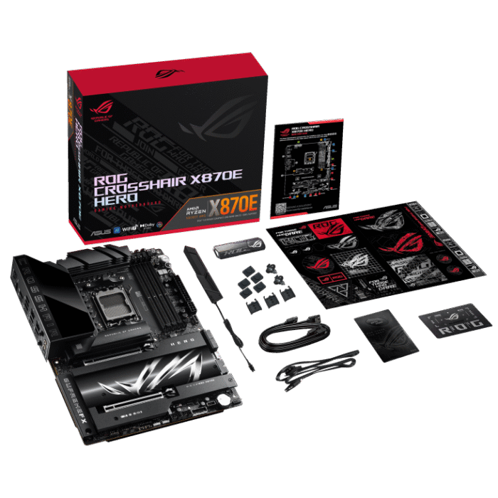 Asus ROG CROSSHAIR X870E HERO AM5 Motherboard - Image 9