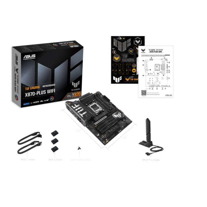 Asus TUF GAMING X870-PLUS WIFI AM5 Motherboard - Image 8