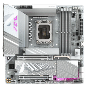Gigabyte Z890M AORUS ELITE WIFI7 ICE – LGA 1851 Motherboard - Image 2