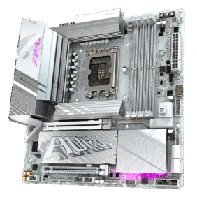 Gigabyte Z890M AORUS ELITE WIFI7 ICE – LGA 1851 Motherboard - Image 4