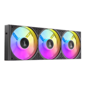 Antec Connect 120 Reverse ARGB PWM Fan 3 Pack – Black - Image 2
