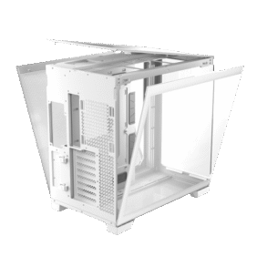 Antec C8 Aluminium White E-ATX Dual Chamber Gaming Chassis – White - Image 5