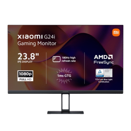 Xiaomi G24i 24″ Full HD 1080p IPS Gaming Monitor (180Hz, 1ms, 16:9, HDMI/DP, & AMD FreeSync)