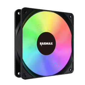 Raidmax X-Air NVX120FBDC4 120mm 3pin ARGB 4in1 Fan - Black