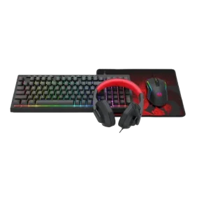 Redragon 4-in-1 Keyboard | Mouse | Mousepad | Headset Gaming Combo - Image 2