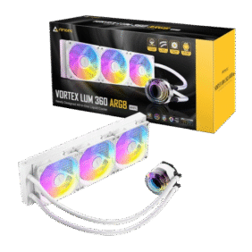 Antec VORTEX LUM 360 ARGB AIO CPU Liquid Cooler – White