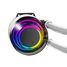 Antec VORTEX LUM 360 ARGB AIO CPU Liquid Cooler – White - Image 4