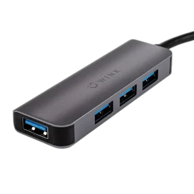 WINX CONNECT Simple USB/Type-C 4 Port Hub