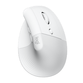 Logitech Lift Vertical Ergonomic Mouse - Off-white