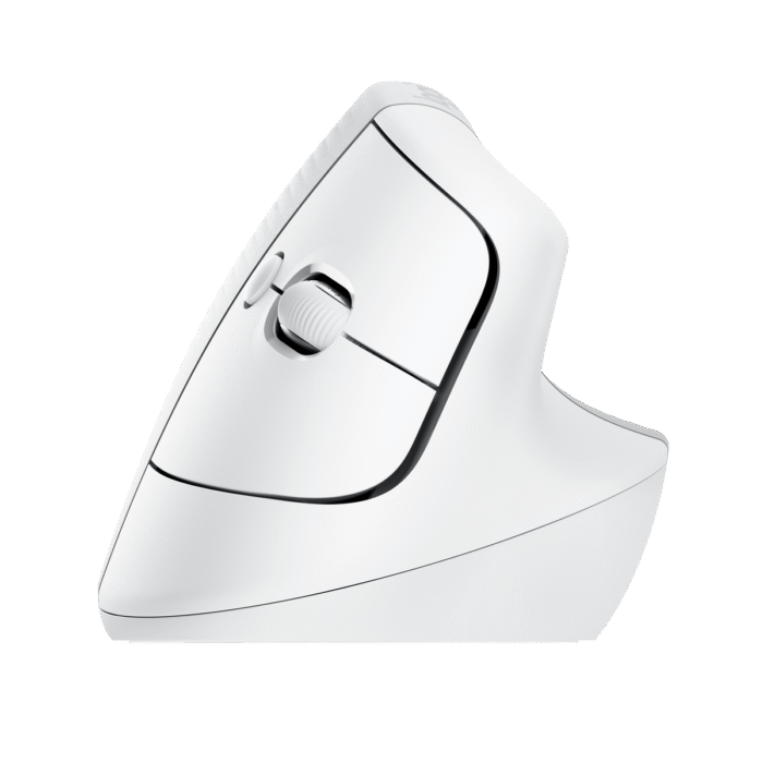 Logitech Lift Vertical Ergonomic Mouse - Off-white - Image 2