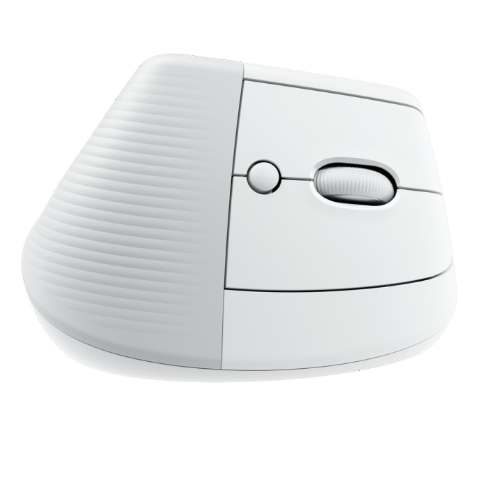 Logitech Lift Vertical Ergonomic Mouse - Off-white - Image 3