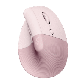 Logitech Lift Vertical Ergonomic Mouse - Rose