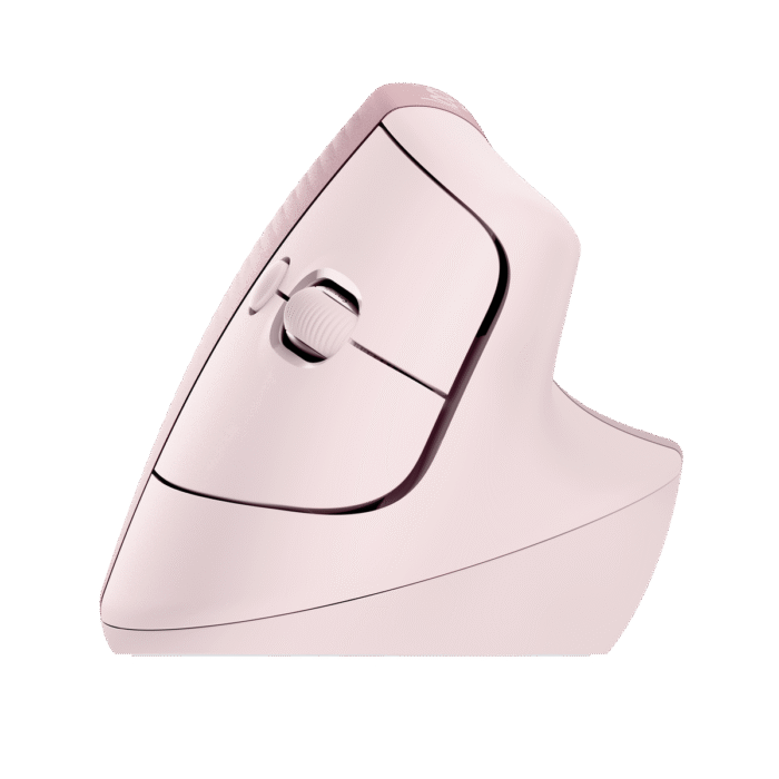 Logitech Lift Vertical Ergonomic Mouse - Rose - Image 2