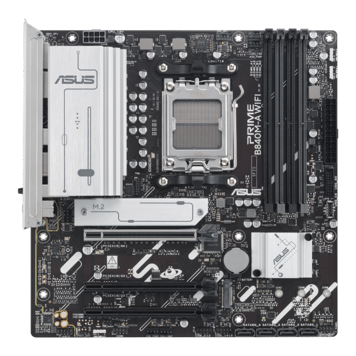 Asus PRIME B840M-A WIFI - AM5 Motherboard - Image 2