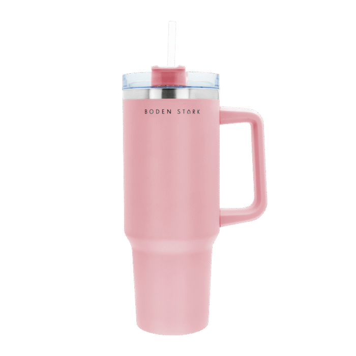 Boden Stark 1200ml Travel Mug Pink - Image 3