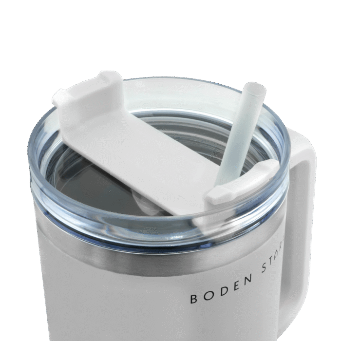 Boden Stark 1200ml Travel Mug - White - Image 2