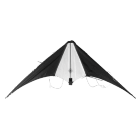 Quest Stitching Delta Stunt 110cm Kite Black