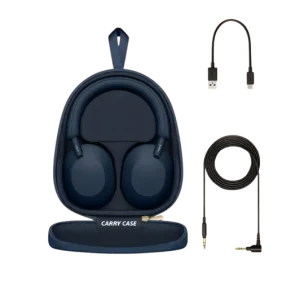 Sony WH-1000XM5 (Midnight Blue) Noise Cancelling BT Headphones - Image 4