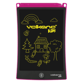 Volkano Kids Doodle Series 8.5" Writing and Drawing Board - Pink - Image 2