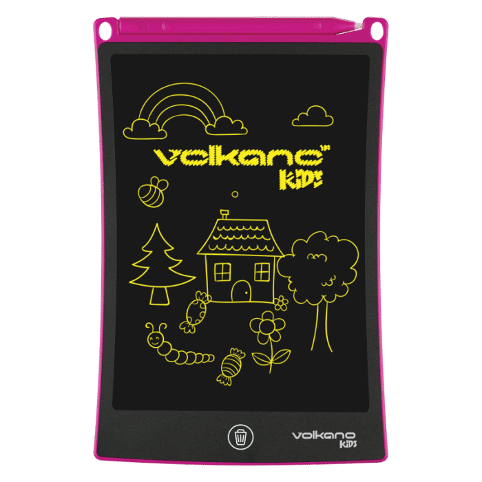 Volkano Kids Doodle Series 8.5" Writing and Drawing Board - Pink - Image 2