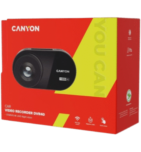 Canyon Dashcam 8MP 4K UltraHD Recording with Wi-Fi GPS Night Vision CND-DVR40 - Image 6
