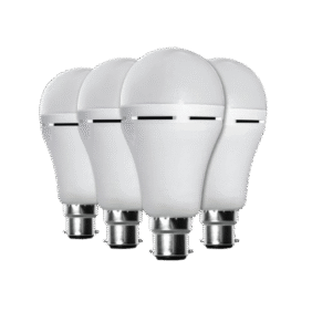 Elecstor B22 7W Rechargeable warm white - 4 PACK