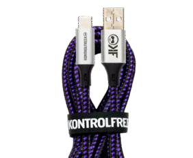 Kontrolfreek 12' USB A-C Gaming Cable B/P 4555-PUR-12F - Image 2