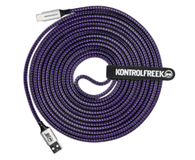 Kontrolfreek 12' USB A-C Gaming Cable B/P 4555-PUR-12F - Image 3