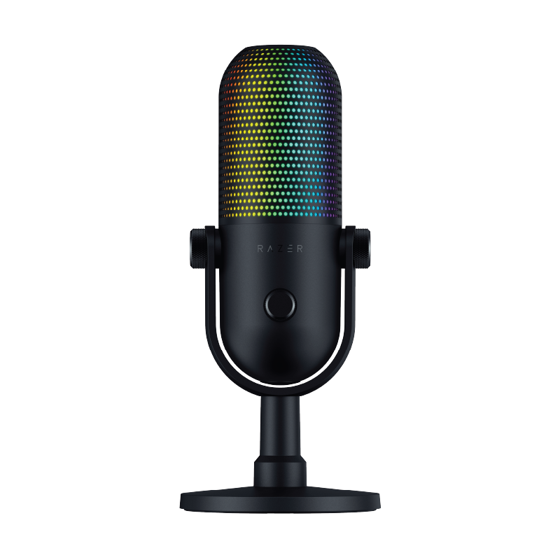 RZ19-05060100-R3M1 Razer Seiren V3 Chroma USB Microphone - Black - Image 1