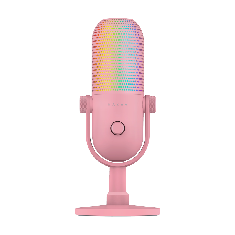 RZ19-05060300-R3M1 Razer Seiren V3 Chroma USB Microphone - Quartz - Image 1