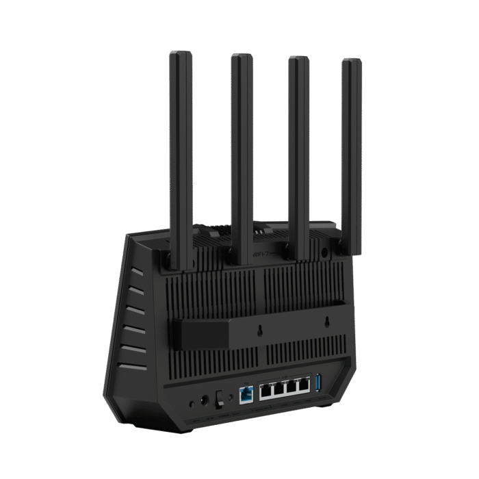 ASUS RT-BE92U Wireless Router 10 Gigabit Ethernet Tri-band (2.4 GHz / 5 GHz / 6 GHz) Black - Image 3