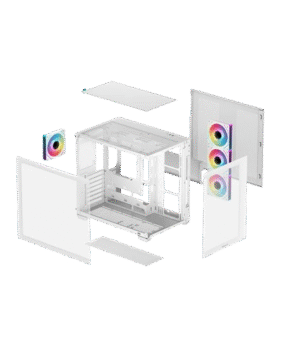 DeepCool CG530 Case - White - Image 4