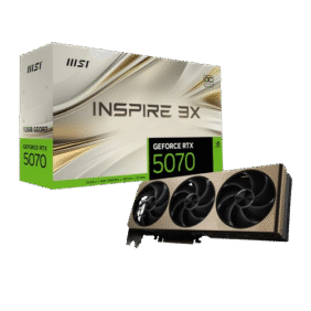 MSI GeForce RTX 5070 INSPIRE 3X OC 12GB Graphics Card