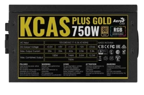 Aerocool KCAS PLUS Gold750W RGB PSU - Image 2