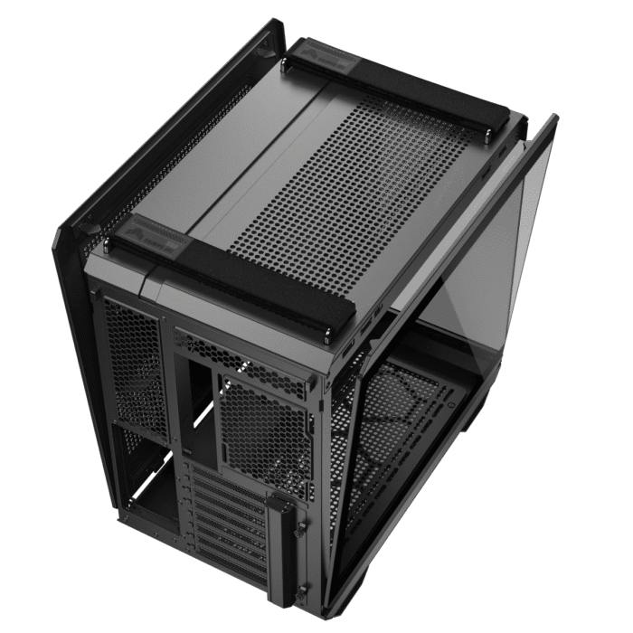 Asus TUF Gaming GT502 Horizon – Mini-ITX – mATX – ATX Case – Black - Image 6