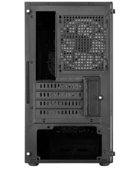 Aerocool Trinity Mini V3 Black Tower case - 3x RGB Fans Incl - mATX - Image 7