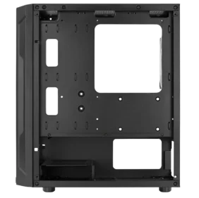 Aerocool Trinity Mini V3 Black Tower case - 3x RGB Fans Incl - mATX - Image 8