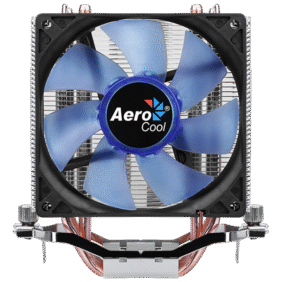 Aerocool Verkho 4 Lite CPU Air Cooler - Aluminum - (TDP) up to 125W - Blue LED - LGA 1700/1200/115X AM4/AM5 - Image 3