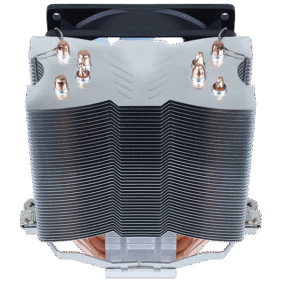 Aerocool Verkho 4 Lite CPU Air Cooler - Aluminum - (TDP) up to 125W - Blue LED - LGA 1700/1200/115X AM4/AM5 - Image 6