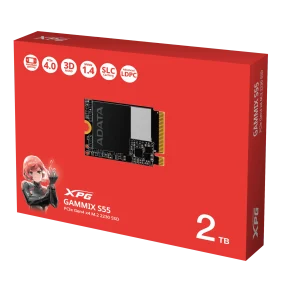 XPG GAMMIX S55 2TB PCIe Gen4 x4 M.2 2230 Solid State Drive - Image 3