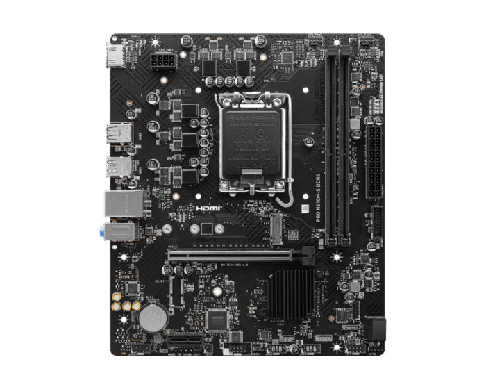MSI H610M-S PRO LGA1700 M-ATX DDR4 Motherboard - Image 2